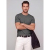 image:imageCOOFANDY Mens T Shirts Short Sleeve Soft Crew Neck Lightweight Tee Shirts Casual Summer Basic TopsAdark Grey