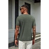 image:imageCOOFANDY Mens T Shirts Short Sleeve Soft Crew Neck Lightweight Tee Shirts Casual Summer Basic TopsC BlackNavy BlueArmy Green 3 Pack