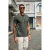 image:imageCOOFANDY Mens T Shirts Short Sleeve Soft Crew Neck Lightweight Tee Shirts Casual Summer Basic TopsC BlackNavy BlueArmy Green 3 Pack