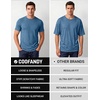 image:imageCOOFANDY Mens T Shirts Short Sleeve Soft Crew Neck Lightweight Tee Shirts Casual Summer Basic TopsDark Blue