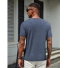 image:imageCOOFANDY Mens T Shirts Short Sleeve Soft Crew Neck Lightweight Tee Shirts Casual Summer Basic TopsW BlackNavy Blue 2 Pack
