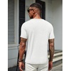 image:imageCOOFANDY Mens T Shirts Short Sleeve Soft Crew Neck Lightweight Tee Shirts Casual Summer Basic TopsW WhiteWhite 2 Pack