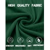 image:imageCOOFANDY Mens Textured Polo Shirts Short Sleeve Slim Fit Casual Button Polo TShirt Summer Collared Golf ShirtGreen