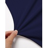 image:imageCOOFANDY Mens Textured Polo Shirts Short Sleeve Slim Fit Casual Button Polo TShirt Summer Collared Golf ShirtNavy Blue