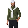 image:imageCOOFANDY Mens Turtleneck T Shirt Long Sleeve Pullover Sweater Slim Fit Lightweight Thermal Undershirt TopsArmy Green