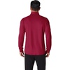 image:imageCOOFANDY Mens Turtleneck T Shirt Long Sleeve Pullover Sweater Slim Fit Lightweight Thermal Undershirt TopsWine Red