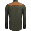 image:imageCOOFANDY Mens Western Cowboy Shirt Embroidered Long Sleeve Slim Fit Casual Cotton Button Down Hippie Shirts with PocketsArmy Green