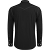 image:imageCOOFANDY Mens Western Cowboy Shirts Long Sleeve Cotton Casual Button Down Work Shirt with Pockets01black