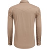 image:imageCOOFANDY Mens Western Cowboy Shirts Long Sleeve Cotton Casual Button Down Work Shirt with PocketsSolid Dark Khaki