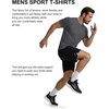 image:imageCOOFANDY Mens Workout TShirts 3 Pack Quick Dry Moisture Wicking Athletic Shirts Crew Neck T ShirtsZdark Grey