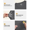 image:imageCOOFANDY Mens Workout TShirts 3 Pack Quick Dry Moisture Wicking Athletic Shirts Crew Neck T ShirtsZdark Grey