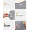 image:imageCOOFANDY Mens Workout TShirts 3 Pack Quick Dry Moisture Wicking Athletic Shirts Crew Neck T ShirtsZtrue GreyMidnight BlueDeep Red3 Pack