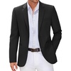 image:imageCOOFANDY Men Casual Blazer Sport Coats Slim Fit Lightweight Business Two Button Suit JacketsBlack