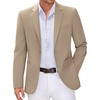 image:imageCOOFANDY Men Casual Blazer Sport Coats Slim Fit Lightweight Business Two Button Suit JacketsKhaki