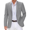 image:imageCOOFANDY Men Casual Blazer Sport Coats Slim Fit Lightweight Business Two Button Suit JacketsLight Grey