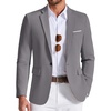 image:imageCOOFANDY Mens Blazer Casual Sport Coats and Blazers Lightweight One Button Suit JacketGray