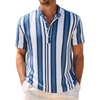 Stripe-white & Blue