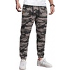 image:imageCOOFANDY Mens Casual Joggers Pants Elastic Drawstring Chino Cargo Pants Hiking Outdoor Track SweatpantsCamouflage1