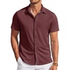 White Polka Dots Wine Red