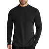 image:imageCOOFANDY Mens Mock Turtleneck Long Sleeve Shirts Slim Fit Basic TShirt Lightweight Ribbed Pullover Sweater1 Packblack