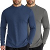 2 Pack-dark Grey & Navy Blue