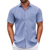 White Stripe-blue