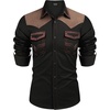 Black& Dark Brown