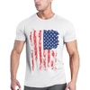image:imageCOOFANDY mens SoftAmerican Flag White