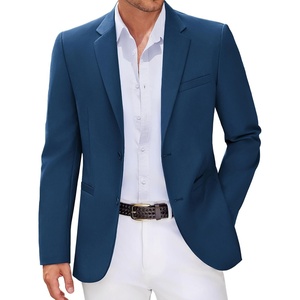 image:imageCOOFANDY Men Casual Blazer Sport Coats Slim Fit Lightweight Business Two Button Suit JacketsBlue