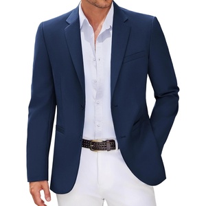 image:imageCOOFANDY Men Casual Blazer Sport Coats Slim Fit Lightweight Business Two Button Suit JacketsNavy Blue