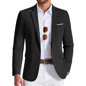 image:imageCOOFANDY Mens Blazer Casual Sport Coats and Blazers Lightweight One Button Suit JacketBlack