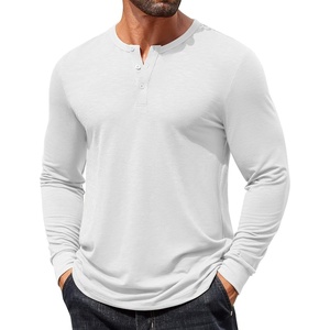 image:imageCOOFANDY Mens Henley Shirts Long Sleeve T Shirts Casual Lightweight Fashion Button Pullover Tee ShirtWhite