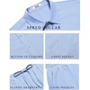 image:imageCOOFANDY Mens 2 Piece Casual Beach Outfits Short Sleeve Button Down Shirts Summer Loose Pant Sets Vacation Walking OutfitsLight Blue