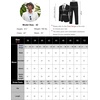 image:imageCOOFANDY Mens 2 Piece Suits Slim Fit Two Button Blazer Pants Set for Casual Business WeddingBlue