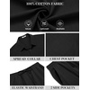 image:imageCOOFANDY Mens 2 Piece Summer Outfit Short Sleeve Casual Beach Button Down Shirts and Shorts Vacation Cotton SetsBlack