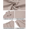 image:imageCOOFANDY Mens 2 Piece Summer Outfit Short Sleeve Casual Beach Button Down Shirts and Shorts Vacation Cotton SetsChampagne Beige