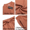 image:imageCOOFANDY Mens 2 Pieces Linen Set Casual Henley Shirts Short Sleeve Beach Yoga Shorts Summer Pants OutfitsCaramel