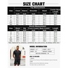 image:imageCOOFANDY Mens 2 Pieces Outfits Casual Quarter Zip Polo T Shirt and Shorts Set Athletic Jogging Summer Tracksuit01black