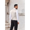 image:imageCOOFANDY Mens Business Suit Vests Slim Fit Formal Dress Waistcoat Groomsman Vest For WeddingLight Gray