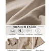 image:imageCOOFANDY Mens Button Down Shirt Short Sleeve Casual Shirts Linen Textured Summer Beach ShirtsKhaki