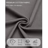 image:imageCOOFANDY Mens Cargo Shorts Casual Cotton Drawstring Short Elastic Waist Work Shorts with Multi PocketsDark Grey