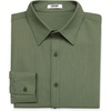 image:imageCOOFANDY Mens Casual Button Down Long Sleeve Untucked Denim Dress ShirtArmy Green