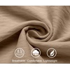 image:imageCOOFANDY Mens Casual Button Down Shirts Short Sleeve Textured Summer Beach ShirtKhaki