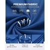 image:imageCOOFANDY Mens Casual Button Down Short Sleeve Shirts Untucked Wrinkle Free Shirt Stretch Dress ShirtsBlue