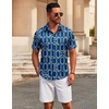 image:imageCOOFANDY Mens Casual Button Down Short Sleeve Shirts Untucked Wrinkle Free Shirt Stretch Dress ShirtsJh648