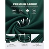 image:imageCOOFANDY Mens Casual Button Down Short Sleeve Shirts Untucked Wrinkle Free Shirt Stretch Dress ShirtsLake Green