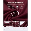 image:imageCOOFANDY Mens Casual Button Down Short Sleeve Shirts Untucked Wrinkle Free Shirt Stretch Dress ShirtsWine Red