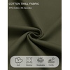 image:imageCOOFANDY Mens Casual Chinos Pants Relaxed Fit Elastic Waist Khaki Trousers Stretch Dress Slacks with PocketsAarmy Green