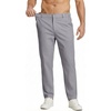 image:imageCOOFANDY Mens Casual Chinos Pants Relaxed Fit Elastic Waist Khaki Trousers Stretch Dress Slacks with PocketsAlight Grey