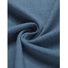 image:imageCOOFANDY Mens Casual Henley Shirt Short Sleeve Summer Shirts Linen Band Collar Summer Beach Hippie TShirtsDenim Blue
